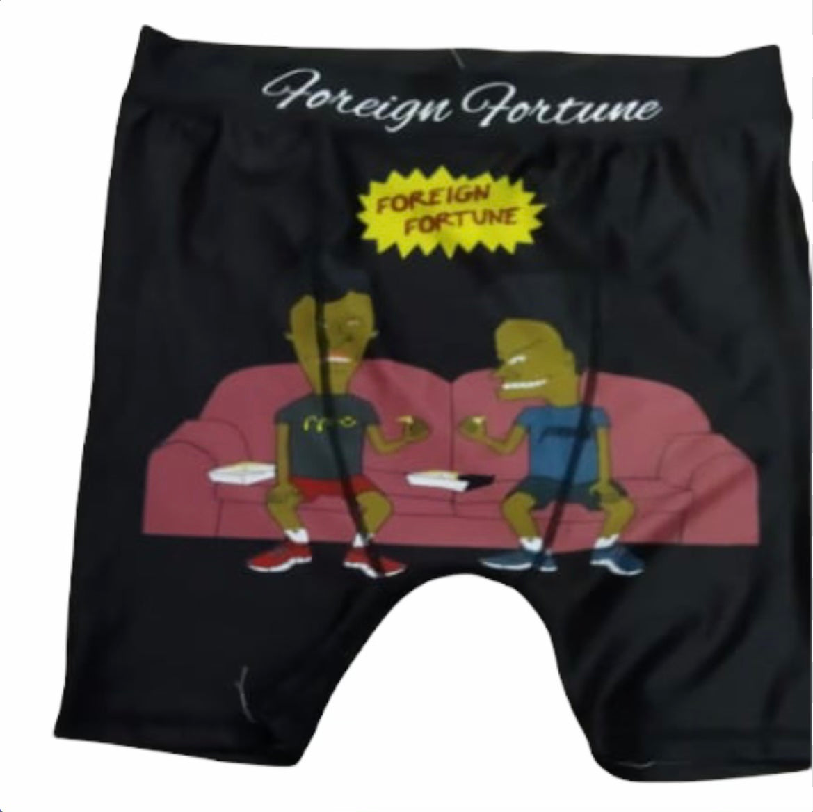 Black Cartoon Boxer Briefs – Foreign Fortune Clothing